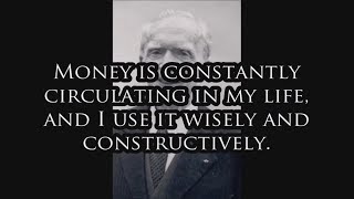 Dr Joseph Murphy Money Affirmation quotMoney Is Constantly Circulating Into My Lifequot 10min Loop [upl. by Lanford119]