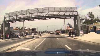 PortauPrince Haiti  Carrefour  Route Rail [upl. by Brozak211]