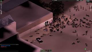 Project Zomboid  Ambushed by horde [upl. by Nelrac978]