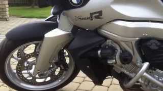 BMW K1200R 2007 year 163hp120kW demonstration [upl. by Enyalaj742]