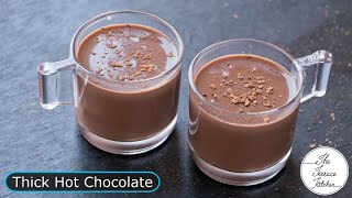 Yummy Hot Chocolate Recipe I Perfect Thick Hot Chocolate Recipe  The Terrace Kitchen [upl. by Ashla]