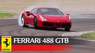 Ferrari 488 GTB  Full attack mode on the “home track” of Fiorano [upl. by Odlareg]