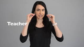 How To Sign Person in American Sign Language ASL [upl. by Burk]