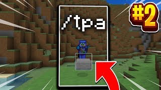 INSANE TELEPORT TRAP tpa trapping  Minecraft Factions 2 [upl. by Adnilak]