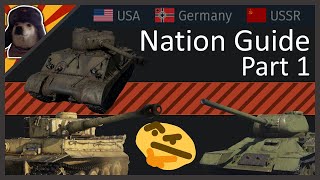 outdated Ground Nations in War Thunder EXPLAINED Part 1  War Thunder Tank Nation Guide [upl. by Thalassa]