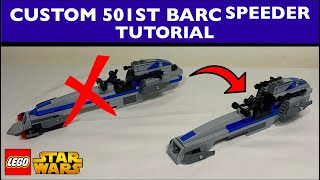 Custom 501st Speeder tutorial  Upgrade STEPBYSTEP guide [upl. by Dougy]