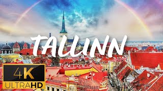 Exploring Tallinn Estonia  4K Walking Tour [upl. by Nonnad]