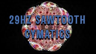 Sawtooth Cymatics [upl. by Nyledam]