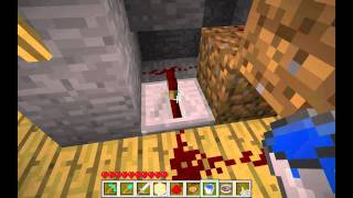 Bug Minecraft BETA 173  181  19 Piston Item Duplication Glitch  Sand  Gravel [upl. by Genesia]