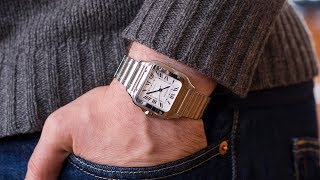 A Week On The Wrist The Cartier Santos [upl. by Zailer]