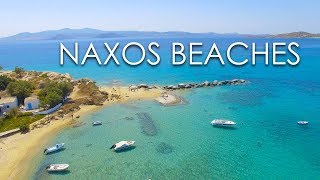 Naxos Beaches  GreeceGuide [upl. by Thurmann]