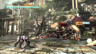 Metal Gear Rising Revengeance  Bladewolf DLC  Khamsin No Damage S Rank [upl. by Nosaes92]