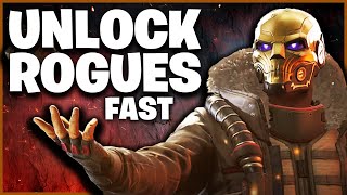 HOW TO UNLOCK ALL THE ROGUES FAST IN ROGUE COMPANY PS4 XBOX ONE NINTENDO SWITCH amp PC [upl. by Tri]