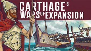 Carthages Wars of Expansion DOCUMENTARY [upl. by Annodal]