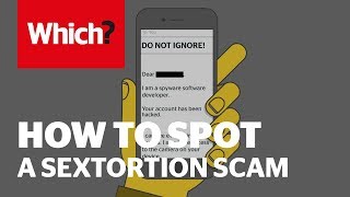 How to spot a sextortion scam [upl. by Revned506]