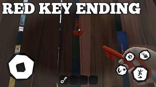 HELLO NEIGHBOR MOBILE ACT 2 RED KEY ENDING WALKTHROUGH [upl. by Archie]