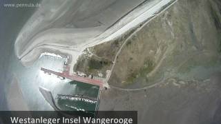 Wangerooge Rundflug Nordsee [upl. by Ecraep]