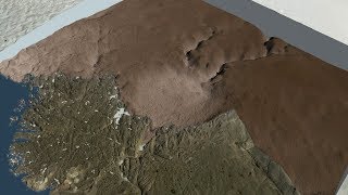 Massive Crater Discovered Under Greenland Ice [upl. by Harvie182]