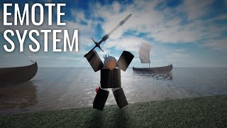 Emote System  Roblox Studio [upl. by Llerehs]