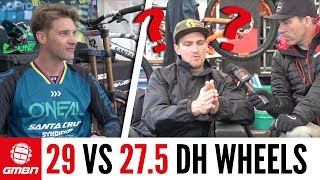 29 Vs 275 Mountain Bike Wheels  What Do The Pros Think [upl. by Grubb]