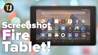 How to Take a Screenshot on Amazon Fire Tablets [upl. by Yelsew]