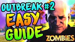 OUTBREAK EASTER EGG 2 EASY GUIDE COLD WAR ZOMBIES EASTER EGG TUTORIAL [upl. by Lindly]