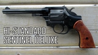 Shooting Granddads Revolver  HiStandard Sentinel Deluxe R106 [upl. by Aenel180]