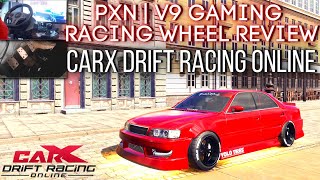 PXN V9 Gaming Wheel Review  CarX Drift Racing Online [upl. by Abelard]