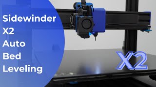 Auto Bed Leveling Process  Sidewinder X2 Artillery 3D Printer [upl. by Ladd]