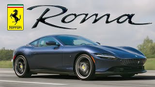 2021 Ferrari Roma Review  STEALTH EXOTIC SUPERCAR [upl. by Munshi]