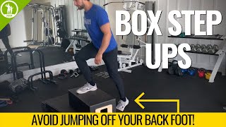 How To Do Box StepUps TUTORIAL  FORM [upl. by Eilsel]