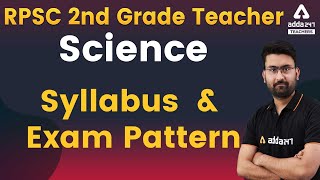 RPSC 2nd Grade Science Syllabus amp Exam Pattern [upl. by Egiaf]