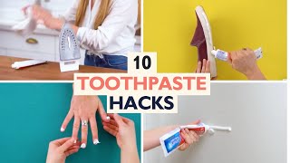 10 Ways to Use Toothpaste Around the House  Toothpaste Hacks [upl. by Awra]