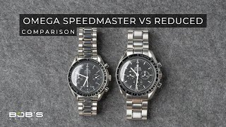 Omega Speedmaster Professional vs Reduced Comparison [upl. by Meingolda813]