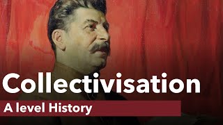 Collectivisation in the USSR  A level History [upl. by Lilian]