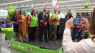 Walmart Neighborhood Market Grand Opening  102517 [upl. by Enailuj]