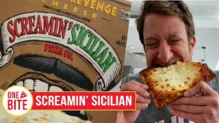 Barstool Pizza Review  Screamin Sicilian Frozen Pizza [upl. by Minne354]