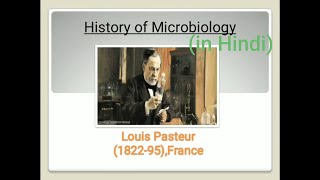 Louis Pasteur contribution to microbiology in Hindi  History of microbiology [upl. by Tymes]