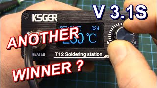 KSGER T12 Soldering Station Review 31S Version [upl. by Nazay]