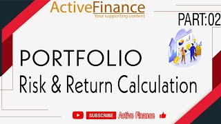 Portfolio risk and return calculation [upl. by Flanigan]