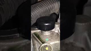 DQ200 DSG 7 speed transmission fluid leak through mechatronics breather cap [upl. by Ahsieker]