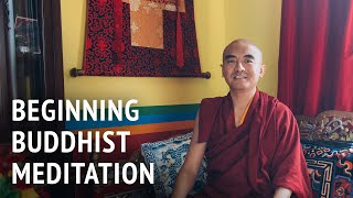 Beginning Buddhist Meditation  Mingyur Rinpoche [upl. by Dietsche]