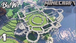 Lets Build a Castle 1 FANTASY CASTLE PLANNING  MINECRAFT 1132 Survival Lets Play 157 [upl. by Ettevram]