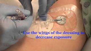 Educational PICC Line Dressing Change [upl. by Ivana]