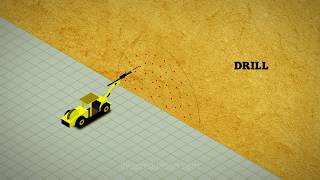 Drill amp blast tunnel construction explained in 60 seconds [upl. by Inat]