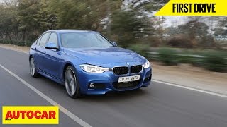 BMW 320d  First Drive  Autocar India [upl. by Ahgem148]