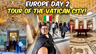 Vatican Museums amp Sistine Chapel Day Tour in Rome 🇮🇹  JM Banquicio [upl. by Venus113]