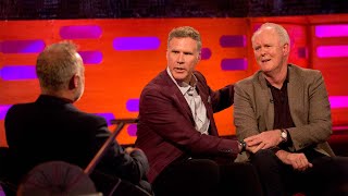 WILL FERRELL Does Harrison Ford Impression  The Graham Norton Show on BBC AMERICA [upl. by Yaja275]