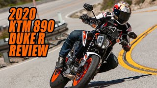 2020 KTM 890 Duke R Review [upl. by Irtak]