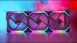 No More Cables 🔥 Lian Li Uni Fan SL120 Setup Review and Lighting Demo [upl. by Rooke]